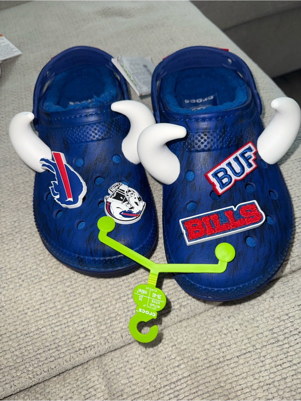 Buffalo bills crocs - NWT